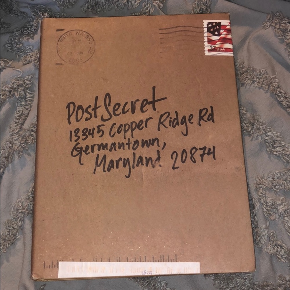 Post secret book